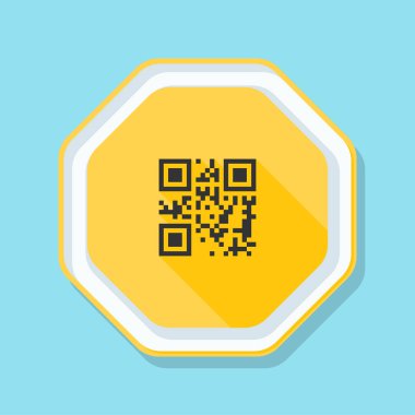 QR Kod mesaj simgesi