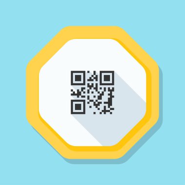 QR Kod mesaj simgesi