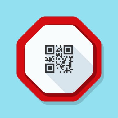 QR Kod mesaj simgesi