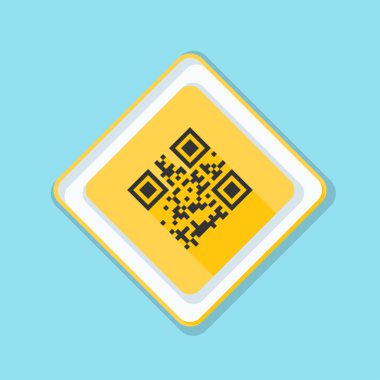 QR Kod mesaj simgesi