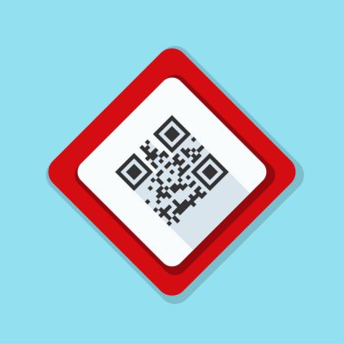 QR Kod mesaj simgesi