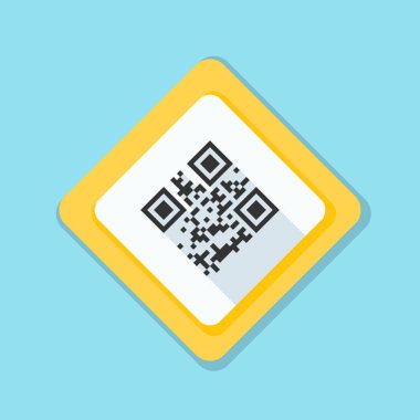 QR Kod mesaj simgesi