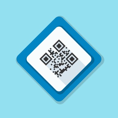QR Kod mesaj simgesi