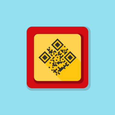 QR Kod mesaj simgesi