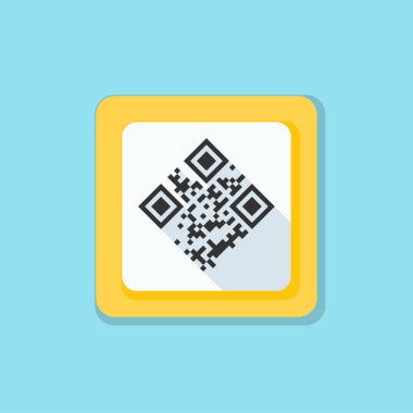 QR Kod mesaj simgesi