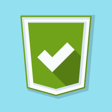 Onay işareti kalkan işareti