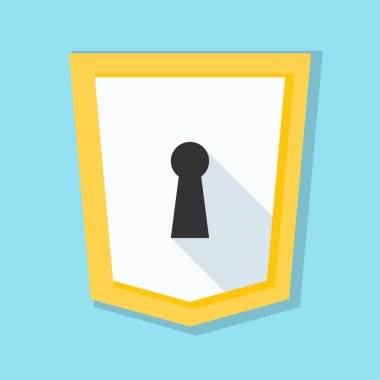 anahtar deliği kalkan simgesini