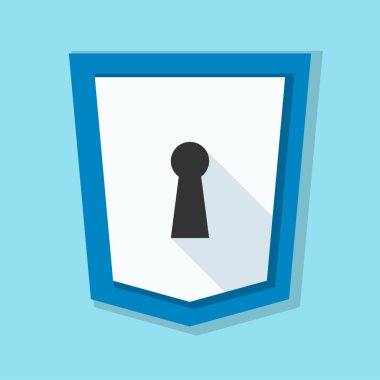 anahtar deliği kalkan simgesini