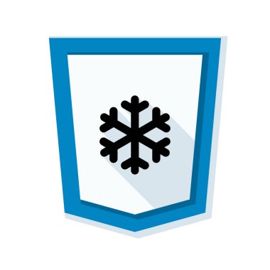 kar tanesi işaretiyle kalkan