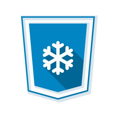 kar tanesi işaretiyle kalkan