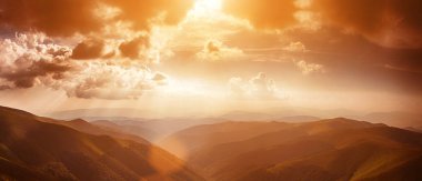 Karpat Dağları'nın görünümü