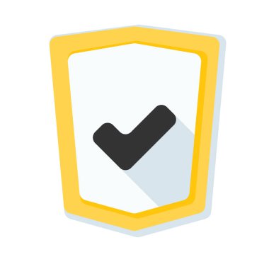 Onay işareti kalkan işareti 