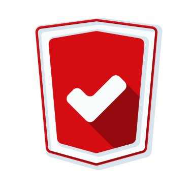 Onay işareti kalkan işareti 