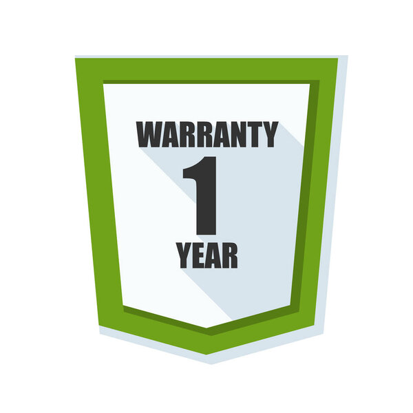 year warranty shield icon