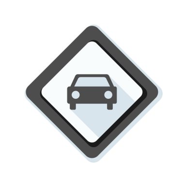 Araba uyarı işareti