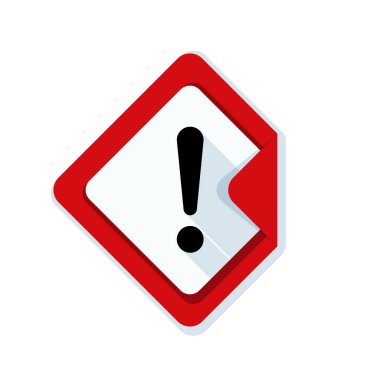 ünlem tehlike etiket işareti