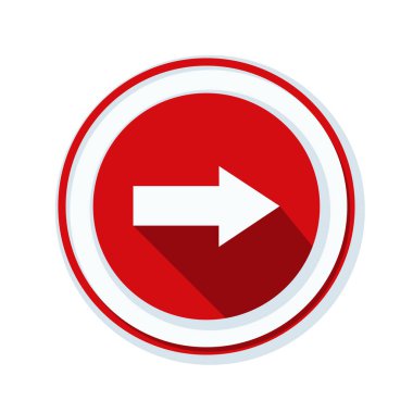 doğru yönde mesaj simgesi