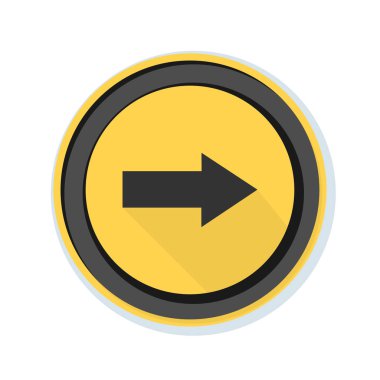 doğru yönde mesaj simgesi