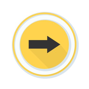 doğru yönde mesaj simgesi