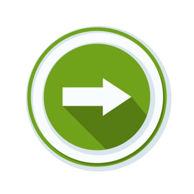 doğru yönde mesaj simgesi