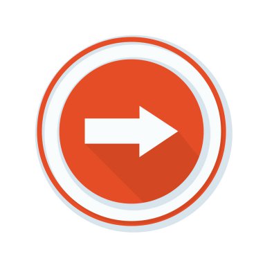 doğru yönde mesaj simgesi