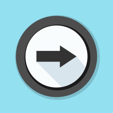 doğru yönde mesaj simgesi