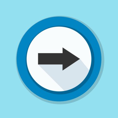 doğru yönde mesaj simgesi