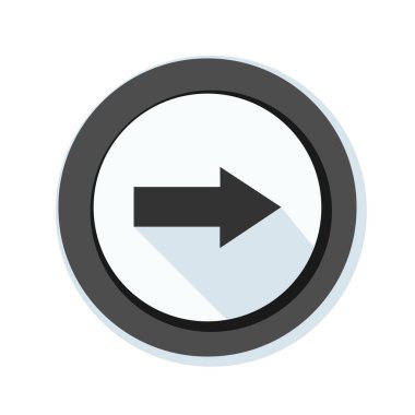 doğru yönde mesaj simgesi