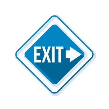 çıkış mesaj simgesi