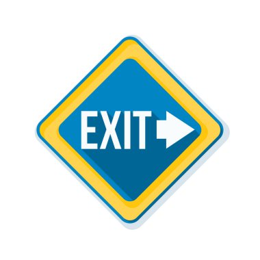 çıkış mesaj simgesi