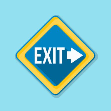 çıkış mesaj simgesi