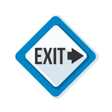 çıkış mesaj simgesi