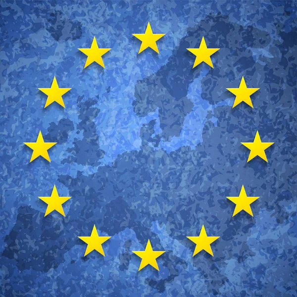 欧州連合旗 — ストックベクタ
