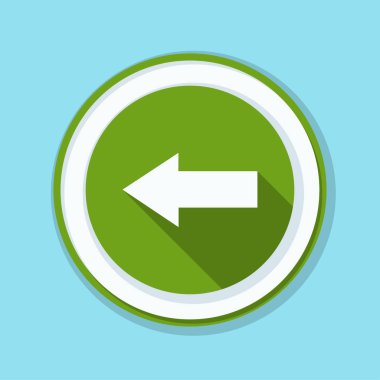 sol yön mesaj simgesi