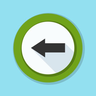 sol yön mesaj simgesi