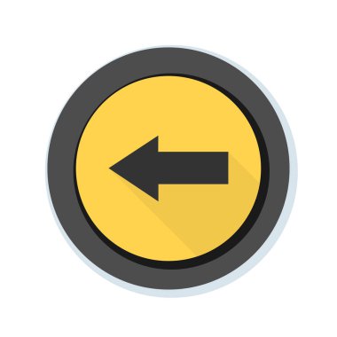 sol yön mesaj simgesi