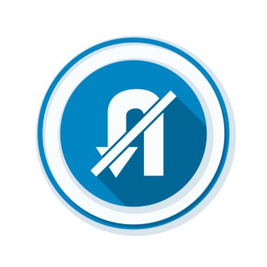 yasak u dönüş işareti simgesi