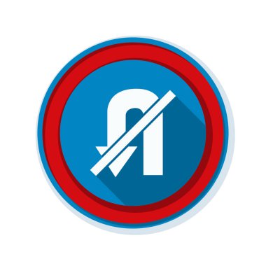 yasak u dönüş işareti simgesi