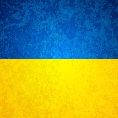 Grunge Ukrayna bayrağı