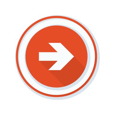 doğru yönde mesaj simgesi