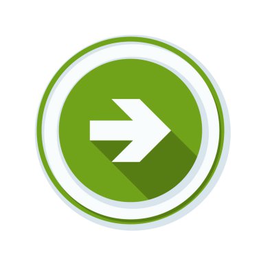 doğru yönde mesaj simgesi