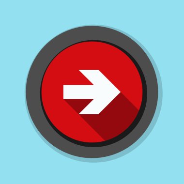 doğru yönde mesaj simgesi