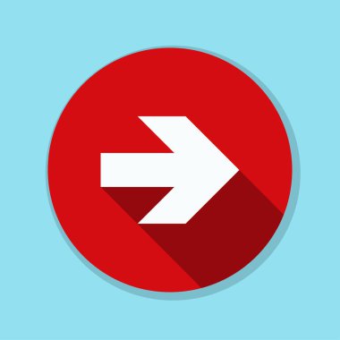 doğru yönde mesaj simgesi