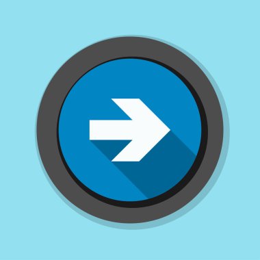 doğru yönde mesaj simgesi