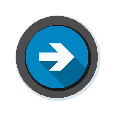 doğru yönde mesaj simgesi