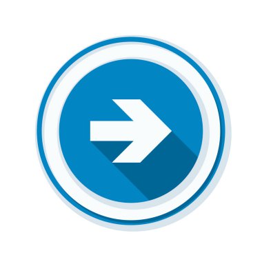 doğru yönde mesaj simgesi