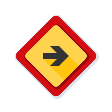 doğru yönde mesaj simgesi