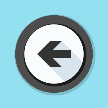 sol yön mesaj simgesi