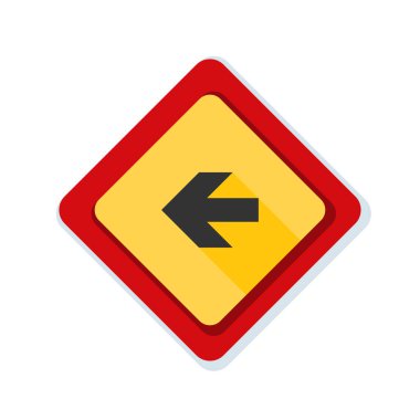 sol yön mesaj simgesi