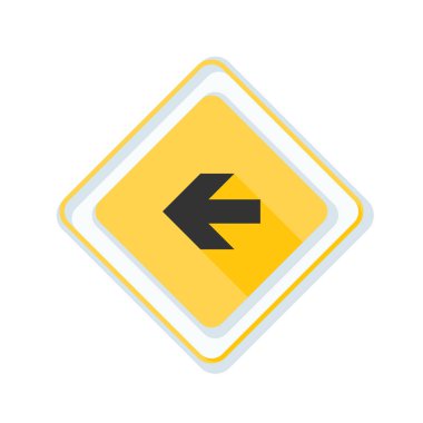 sol yön mesaj simgesi